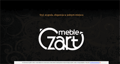 Desktop Screenshot of mebleczart.pl